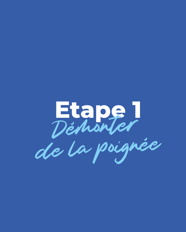 Etape 1_comment démonter la poignee de porte cassée sur berlingo 1