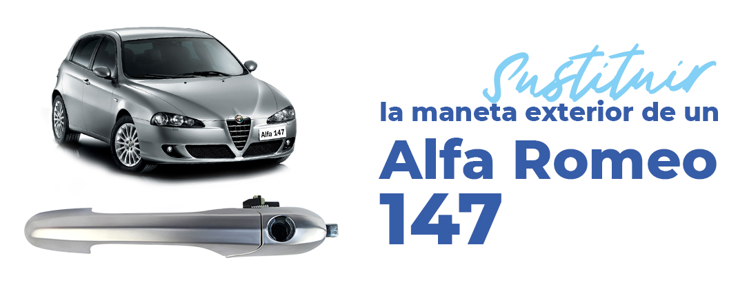 cambiar la manilla de la puerta en un Alfa Romeo 147