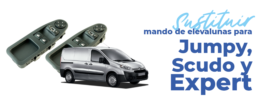 &iexcl;Cambie f&aacute;cilmente el bot&oacute;n elevalunas de su Jumpy (Expert o Scudo)!
