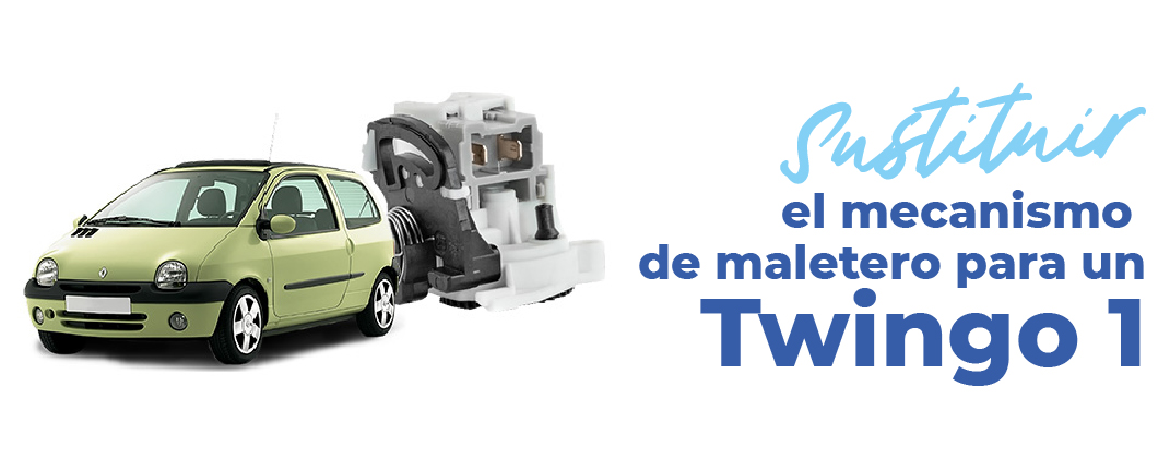 como cambiar la cerradura del maletero du su twingo 1