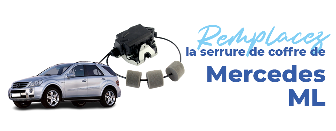 changez facilement la serrure de coffre de ML W164