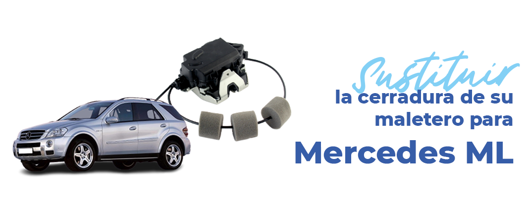 Cambie facilmente la cerradura del maletero del ML W164