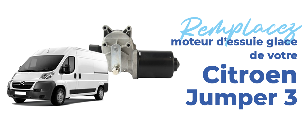 changer moteur d'essuie-glace jumper 3