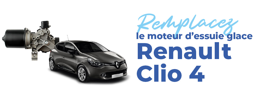 Balais d'essuie-glace avant et arrière pour Renault Clio 4 IV 2012