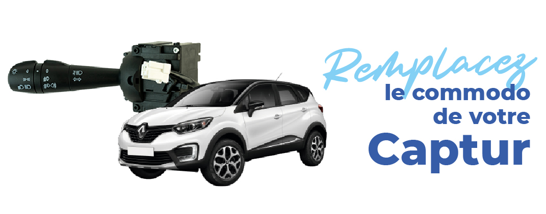 remplacez commodo renault clio 4