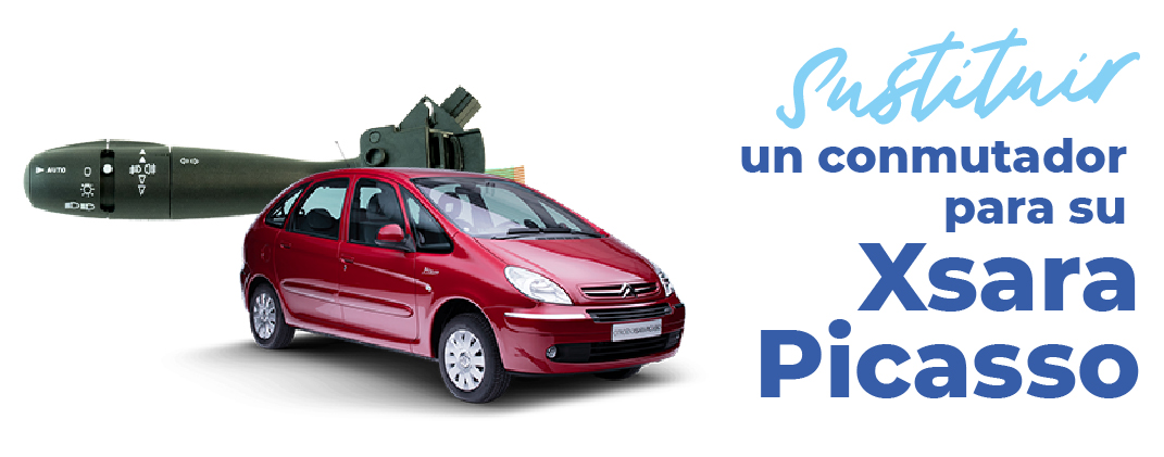 cambiar un mando luces de Xsara Picasso