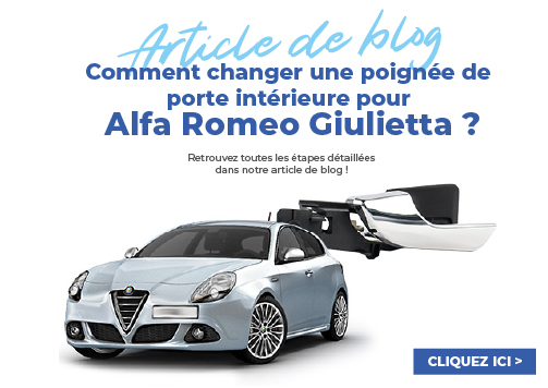 POIGNEE PORTE AVANT GAUCHE CONDUCTEUR ALFA ROMEO GIULIETTA >2010