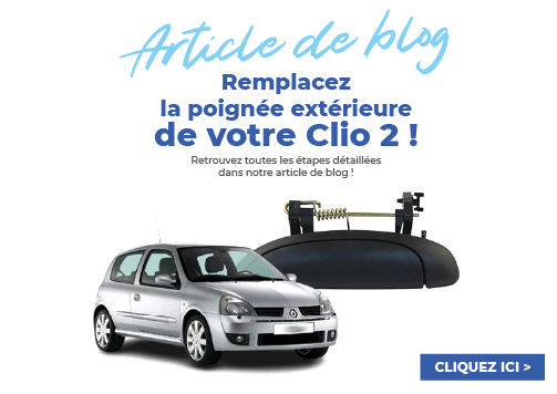 Poignée avant ou arrière gauche Renault Clio 2