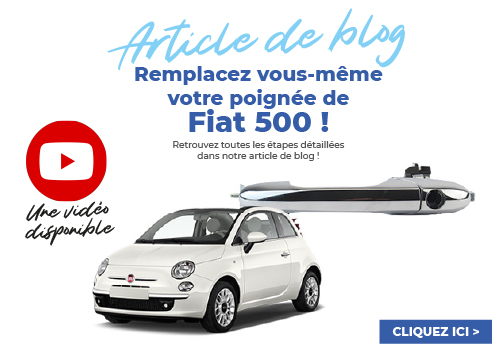 Poignée extérieure avant gauche Fiat 500