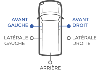 Poignée extérieure de porte arrière Renault Master 1998-2010