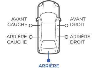 ORIGINAL VW poignée hayon + feu plaque d'immatriculation TOURAN 1T1/2  1T0827574L