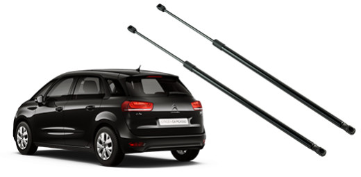 Retire los amortiguadores del maletero de su Citroën C4 Picasso 2