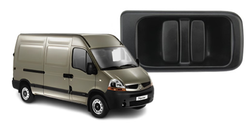 ¿Cómo cambiar la maneta lateral de la puerta en Master 2, Interstar o Movano?