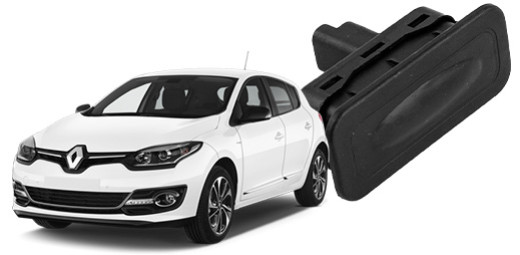 ¿Cómo cambiar el botón del maletero de un Megane 3?